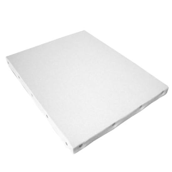 Yume Art Supplies Limited Edition Stretched S30 X Medium for Oil and Acrylic Painting Canvas, Square, (910 910mm), 100% Linen, Grain,
