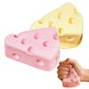 Rot Gelb Käse Spielzeug Weich Neuheit Spielzeug Zurückprallend Sensorische Hilfe Für Konzentration Sensorischer Käse Für & Erwachsene Thema Käse Skateboard