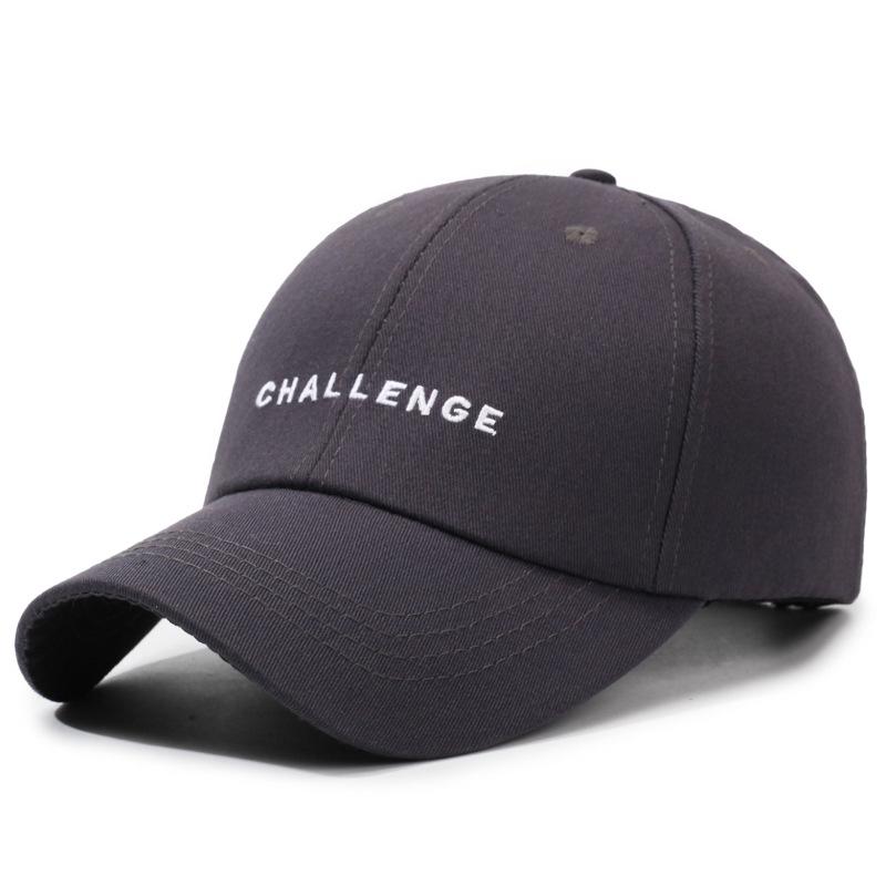 Korean Minimalist Unisex Baseball Cap: Trendy Spring/Summer Outdoor Duckbill Hat with Sun Protection