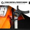 NICECNC For KTM 690 Enduro R SMC R 2008-2026 Front Brake Line Guide Clamp For Husqvarna 701 Enduro/Supermoto GasGas 700 SM/ES