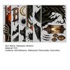 Waterproof PVC Wall Decals 6Pcs Halloween Window Stickers, Ghost Pumpkin Grim Reaper Decals, Removable Static Clings Self-Adhesive Glass Door