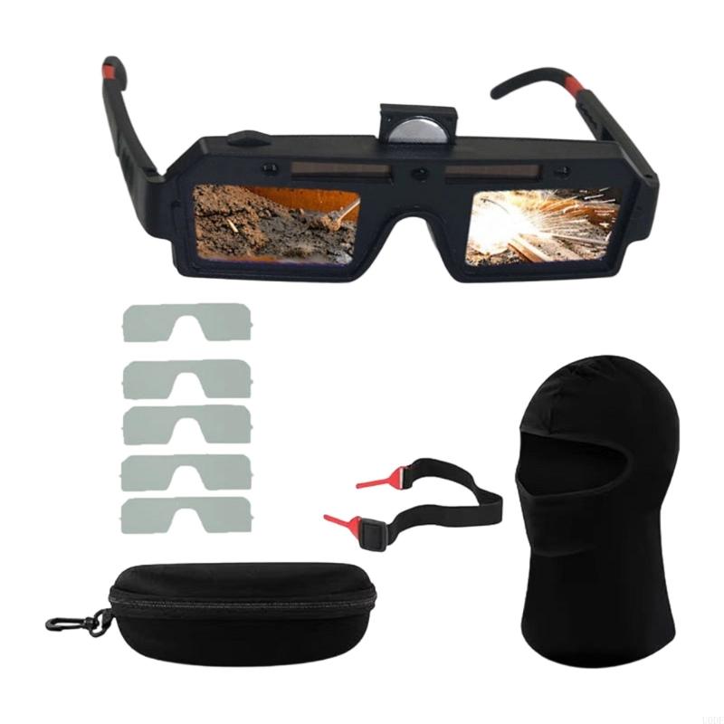   Automatic Dimming Welding Safety Goggles Anti Safety Welding Glasses Ergonomic