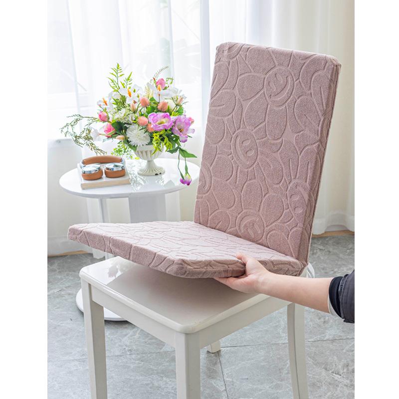 Neueste All-inclusive Verdickte Stuhlhusse Sitzbezug Stuhlbezug Stuhlkissen Integriert für den Heimgebrauch Langlebig verwenden 45*37*37cm