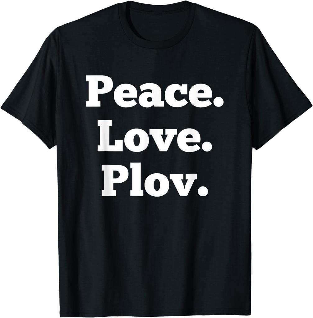 Funny Plov Uzbek Beef Rice Uzbekistan Food Lover Foodie Meme T-Shirt
