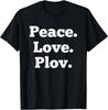 Funny Plov Uzbek Beef Rice Uzbekistan Food Lover Foodie Meme T-Shirt