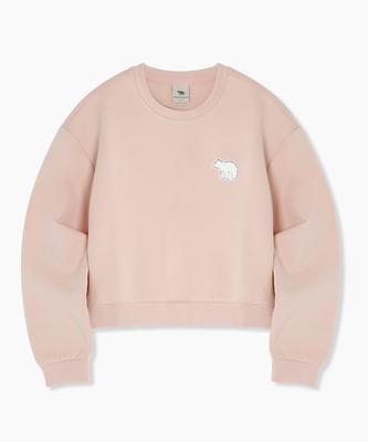 Beeohauseu Cloud Semi-Crop Sweatshirt_Pk