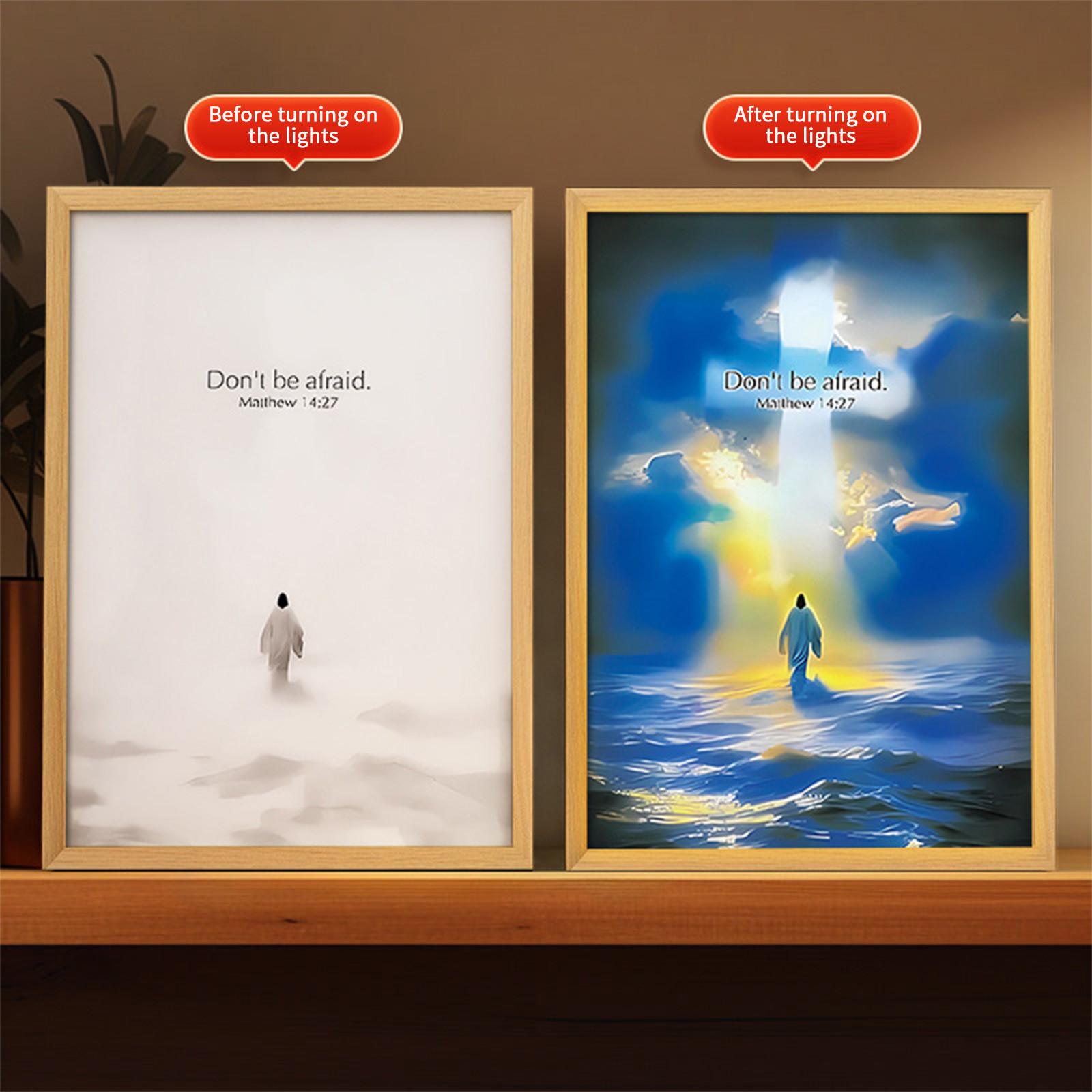 

Ночной светильник с подсветкой фоторамка с подсветкой украшение маленький ночник One Size