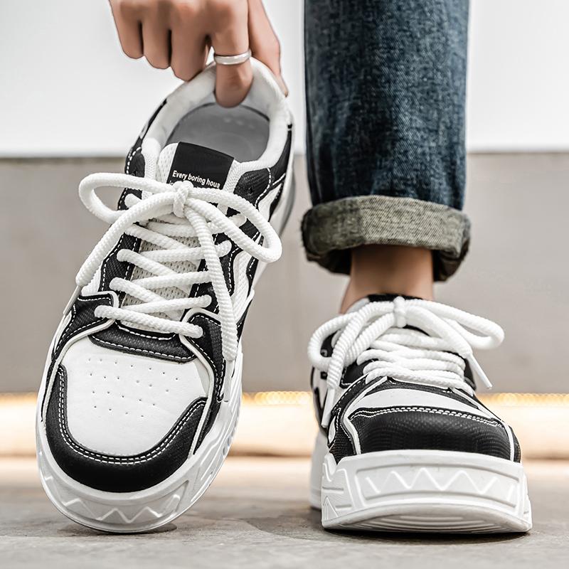 Men Shoes Sneakers Mens Casual Shoes Breathable Comfortable Leisure Luxury Chunky Stakeboard Shoes for Men Sports Running Shoes Footwear