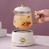 Large Capacity Electric Glass Kettle for Herbal Tea & Hot Milk
