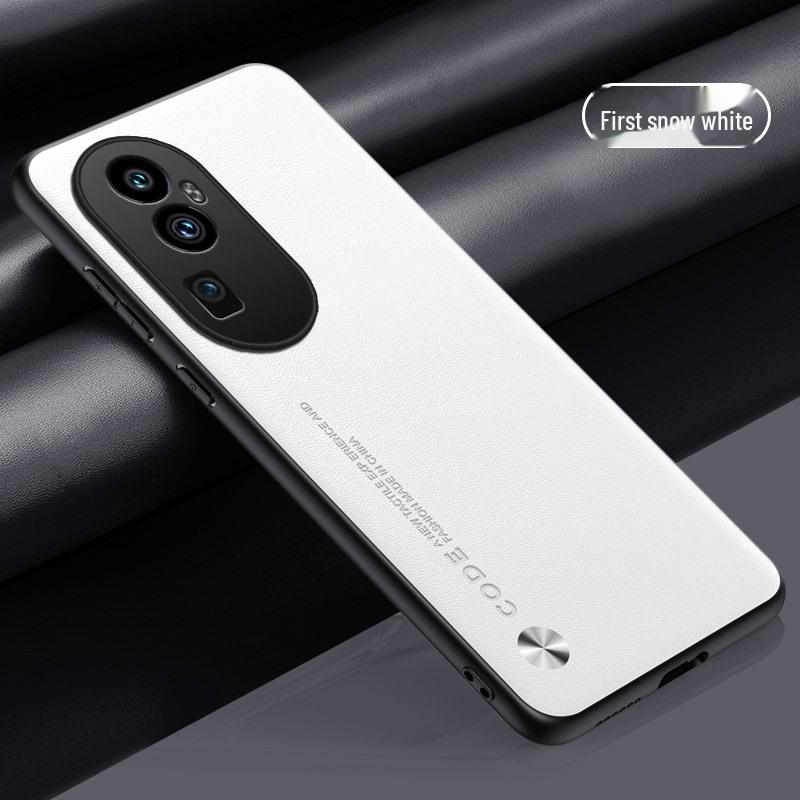 Premium Leather Kevlar Phone Case for Oppo Reno10 - Anti-Fall Protection for Reno9pro & Reno8