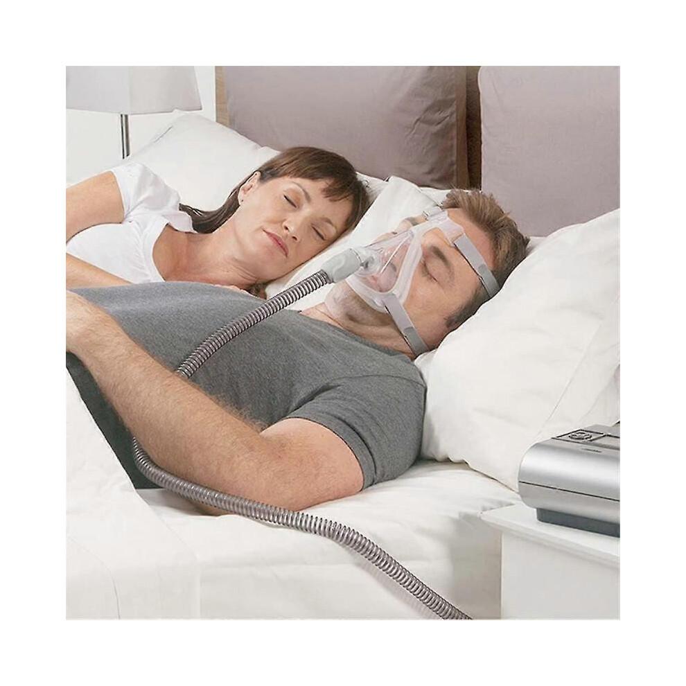Vollgesichts-CPAP-Masken mit Kopfband, Ellbogen/Schwenkteil und Polster