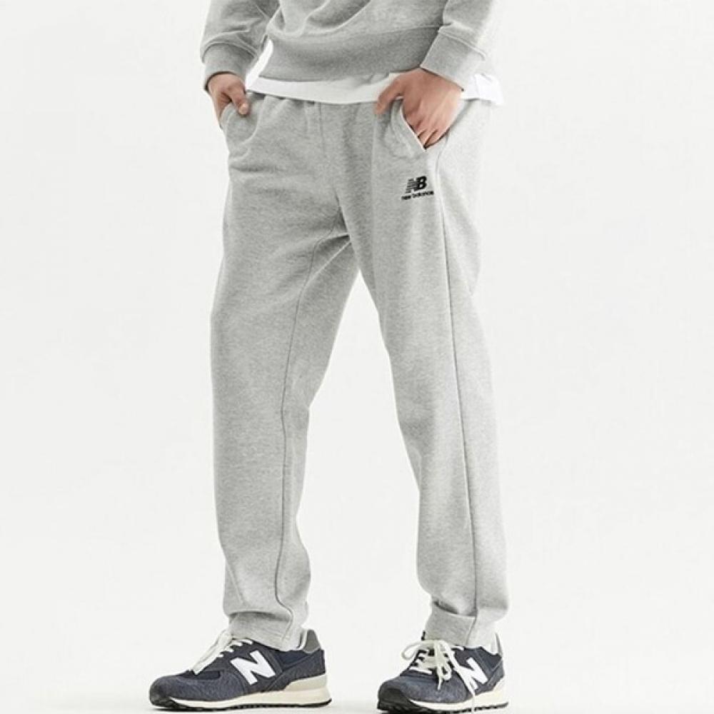 

New Balance Half Club Auni Essential Straight Pants Nbmld31023 Ac melange gray/070