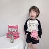 Adorable Mini Pu Shoulder Bag For Kids With Bow Design Perfect For Fashionable Girls
