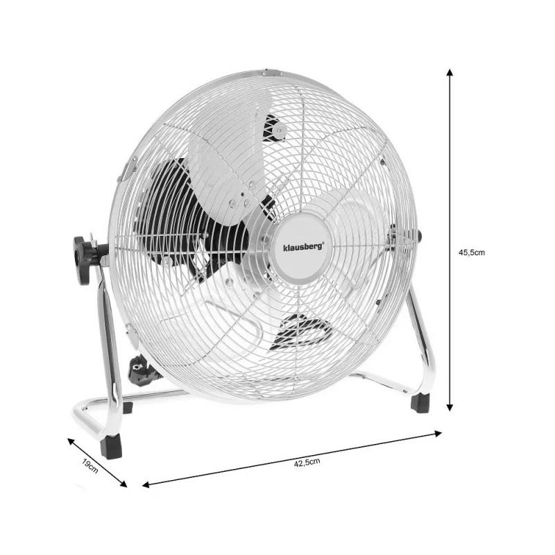 Ventilateur De Sol Métal 35 Cm Kb-7516 Klausberg