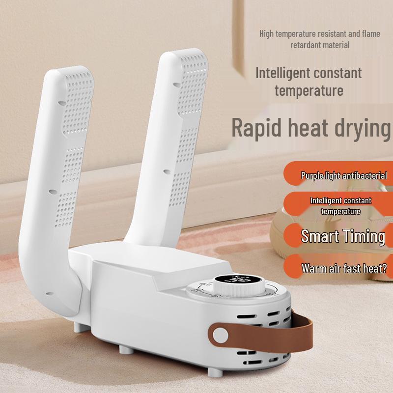 Timed Shoe Dryer & Sterilizer: Deodorize and Warm Shoes for Home & Students
