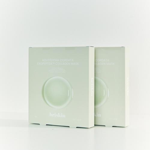 Briskin Houttuynia Cordata Exosome Deep Relax Collagen Pack 40gx5ea