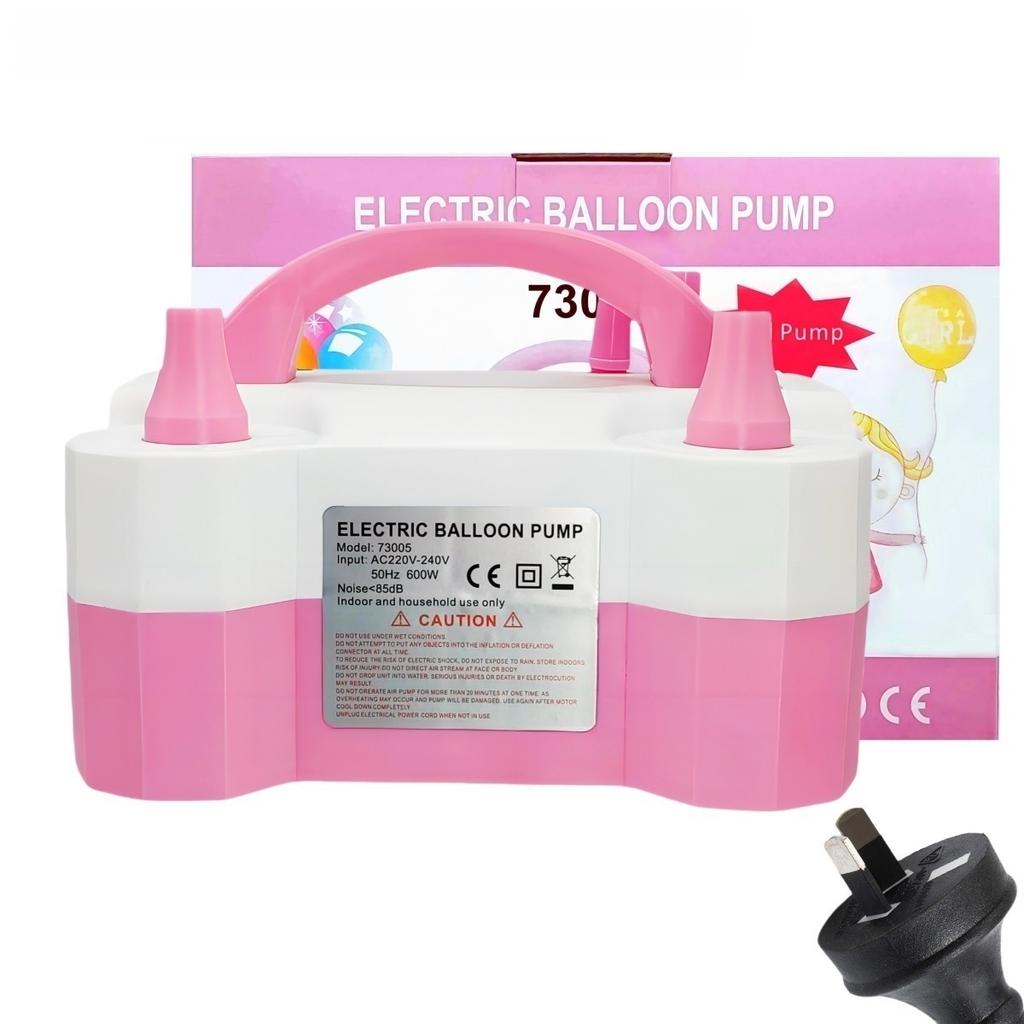 Portable Dual Nozzle Electric Blower Inflator,Dual Nozzle Electric Inflator- Party Decoration Sports,Electric Air Balloon Pump