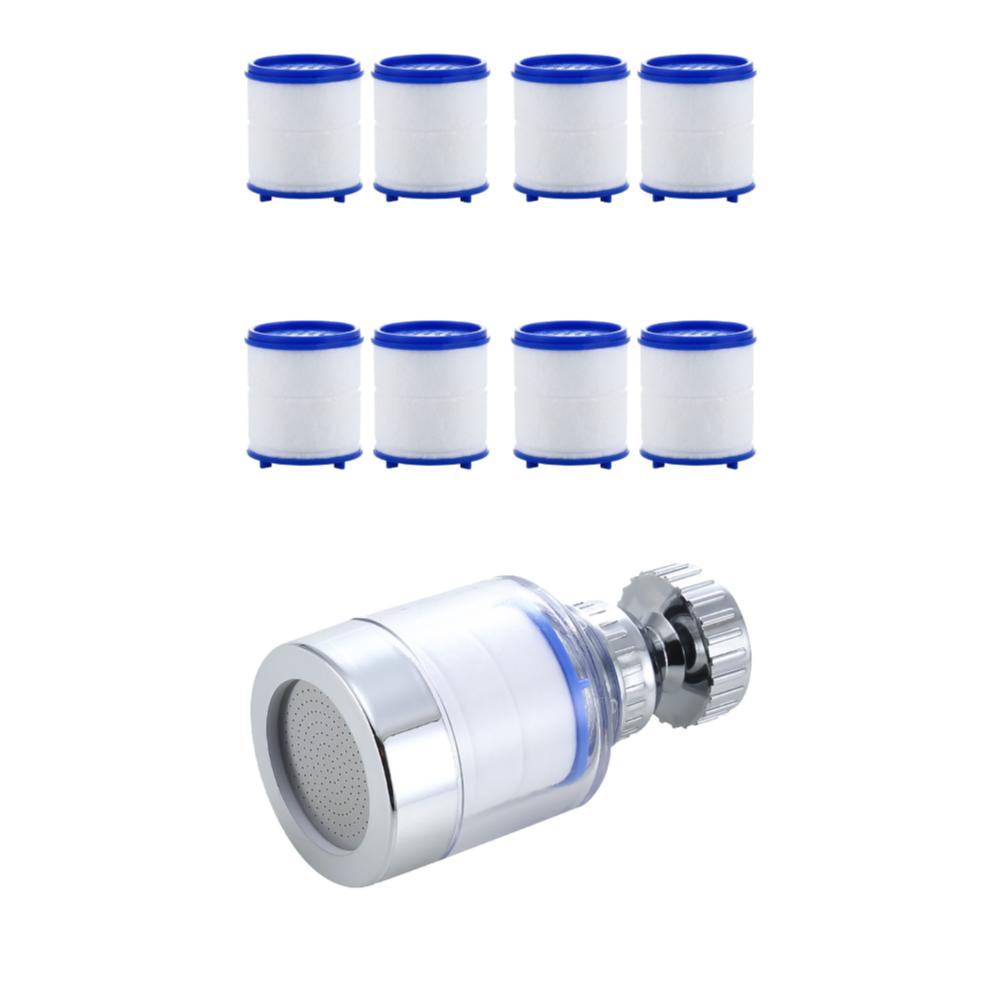 Wasserhahn Filterelemente Wasserreiniger Filtration Entfernt Chlor Schwerlast Metall Wasserhahn Adapter PP Baumwollfiltration Für Küche Badezimmer