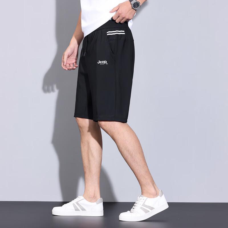 JEEP Men's Lightweight Casual Sports & Beach Shorts