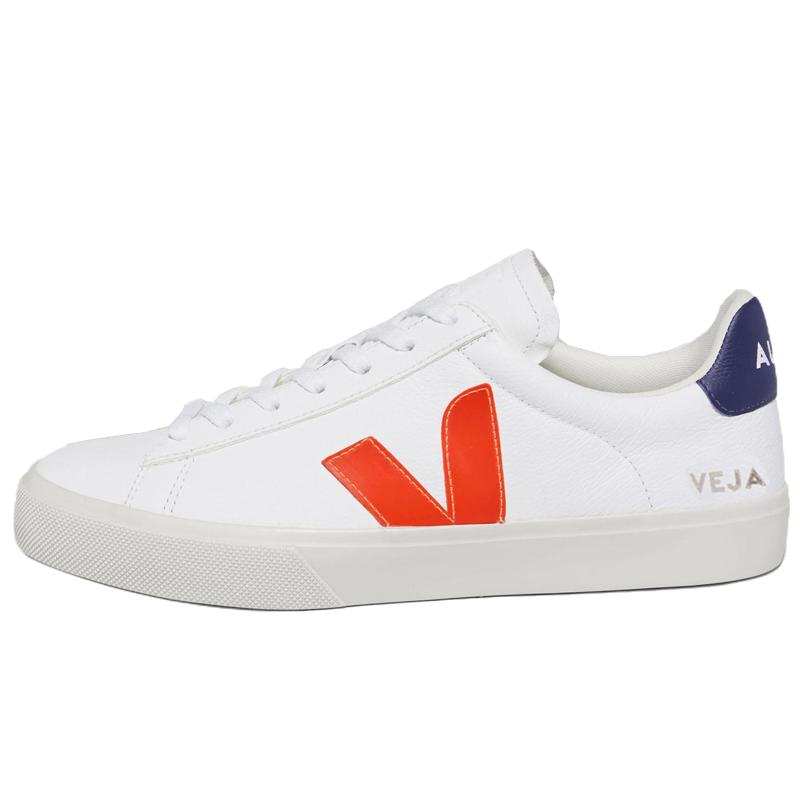 VEJA Campo Low-Top Laced Sneakers White Orange CP0502195 35