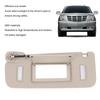 Gray Sun Visor with Vanity Mirror for Cadillac Escalade EXT 2500 XL 2500 and 1500 XL 1500 Left OE Part 22850306 2500HD, 3500HD, (2007-2013)