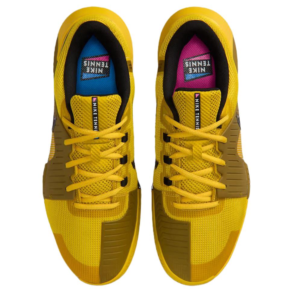 Nike Zoom GP Challenge 1.5 Support Rebound Low Top Tennis Shoes Men's Yellow IQ5181-300