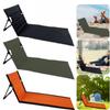 1PC Outdoor Camping Lightweight Comfortable Folding Chair Portable Beach Chair Garden Park Lawn Picnic Recliner Travel Supplies