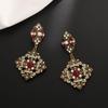 European Retro Pearl Square Stud Earrings - Unique, High-End Design for Women