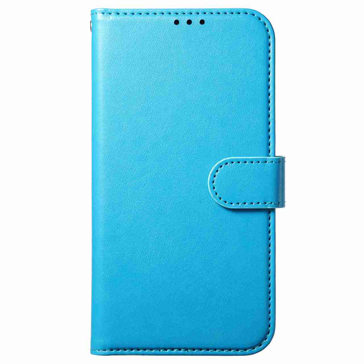 

Для Infinix Smart 8/itel A70/Tecno Spark 20... Чехол-кошелек из овечьей кожи, многоразовые слоты для карт и подставка, противоударный защитный чехол (10 цветов) itel A70 светло-синий