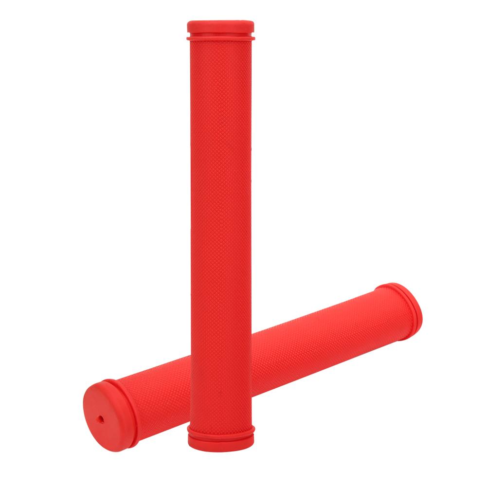 1 Pair Bicycle Handlebar Grips for Mountain Bike Road Bikes Non Slip Handle Bar Grip(red )