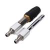 Adjustable Downstream Soft Wash Nozzle 2 In 1 Long Reach Soap Twist Nozzle 0 To 60 Degrees  Spray Pattern with 1 4 Inch