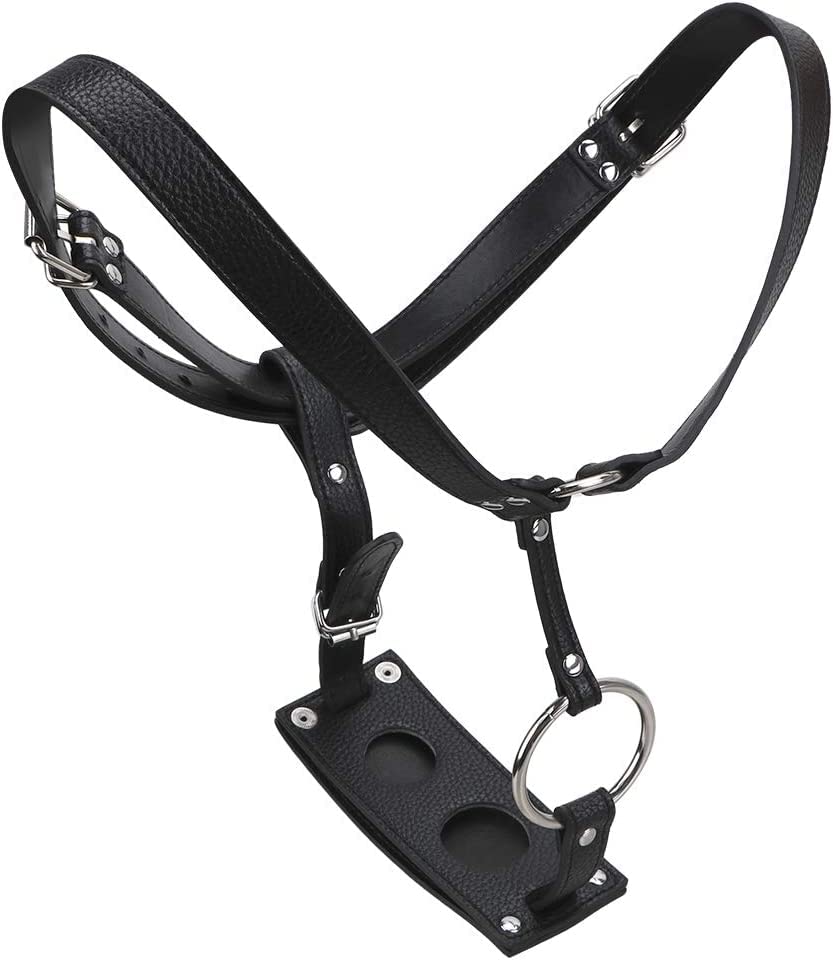 ForstST Dildo Masturbation Anal Stopper and Dildo Fixation Wearable Penis SM Training Dildo Powerful Masturbation for and Masochists Pants, Belt,