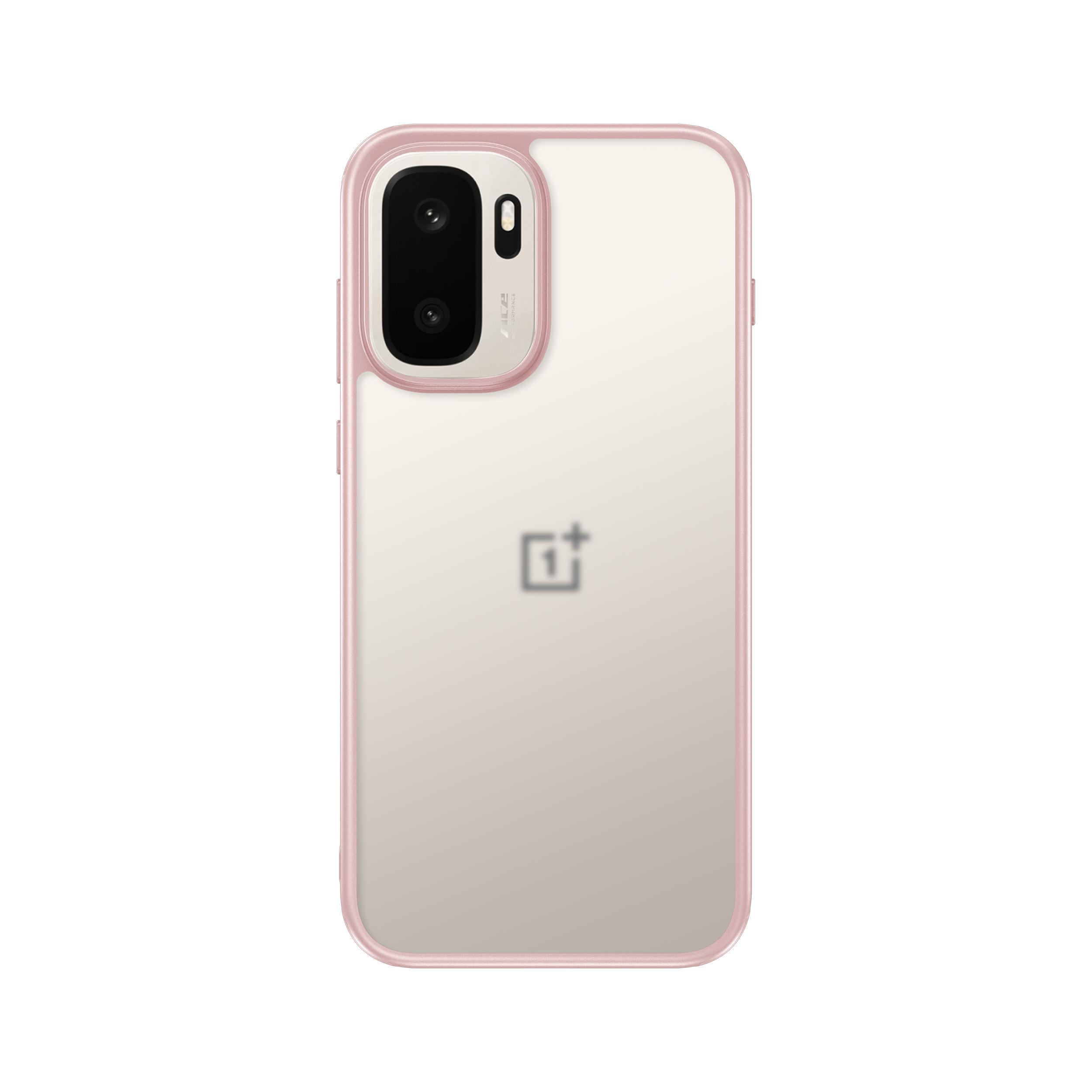 

For OnePlus Ace 6 Ultra Ace6 Ultra Case Frosted Semi-transparent Baby Skin Touch Raised Camera Lens Lips Guard Hybrid Soft Cover