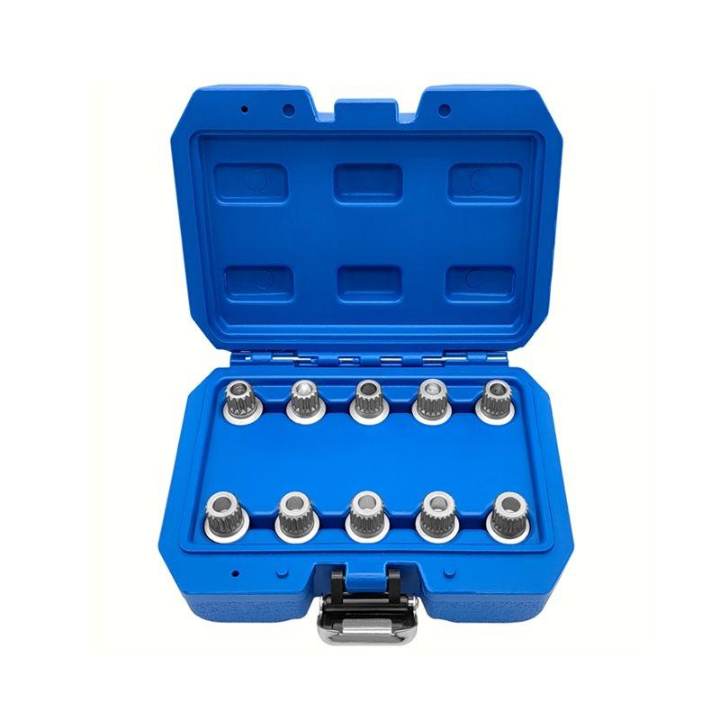 Screw Socket For BMW Wheel Lock Nut Key Set 10 PCS For Car Repair Tools