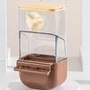 Cage Parrots Feeders Screw On Plastic Feeding Set Automatic Bird Feeders Indoor Bird Feeding Tools Food Container Dispenser
