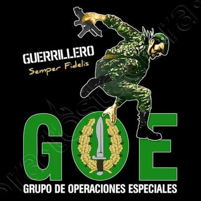 

Guerrillero Semper Fidelis COE Company Operaciones Especiales TShirt Summer Cotton ONeck Short Sleeve Mens T Shirt New S3XL S