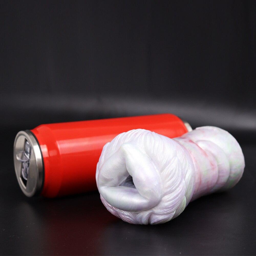 Male Masturbator Masturbation Cup Silicone Pocket Vagina Simulation Penis Trainer Sex Toys Men's Doll BDSM