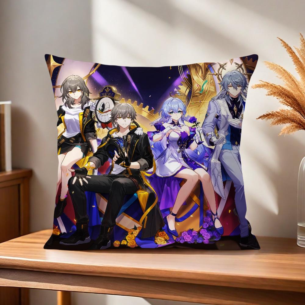 

Удобная мягкая наволочка для диванного подлокотника, игры, гостиной, домашнего офиса, декор Star H-Honkai и защитные чехлы 30x30CM(12x12in)