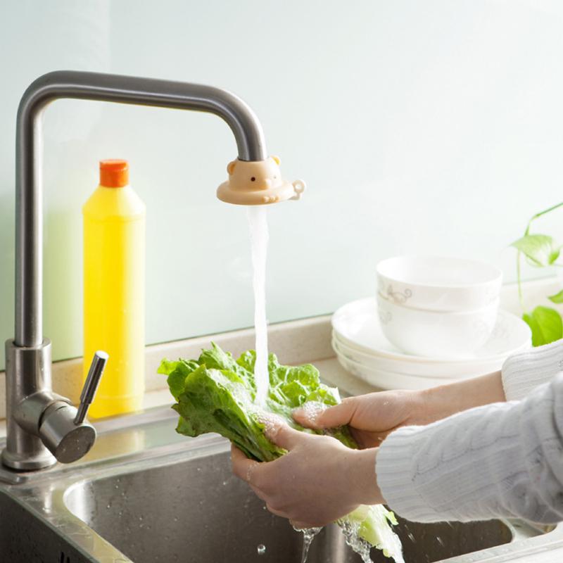 Faucet Sprayers Water Strainer 360 Degree Rotating Bathroom Kitchen Water Saving Faucet Head