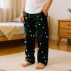 Fashionable Children's Versatile Polka Dot Stripe Print Pocket Casual Pants