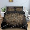 Bohemian Lotus Bedding Set Mandala Duvet Cover Bedroom Comforter Covers Single Twin King Size Quilt Cover Home Textile