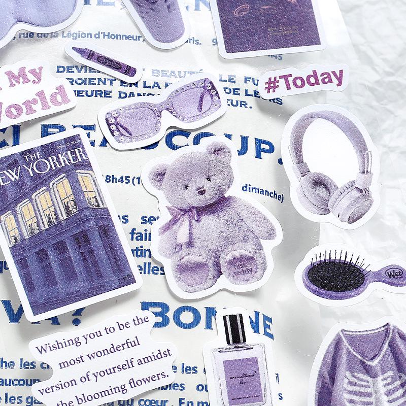 Inspiration Diary Series Letter Stickers: English Decorative Planner Stickers