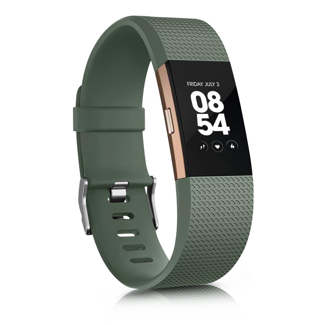 

Классический мягкий ремешок из ТПУ для умных часов Fitbit Charge 2 Band, ремешок для часов Fitbit Charge 2, сменный ремешок для часов For Fitbit Charge 2&Size L