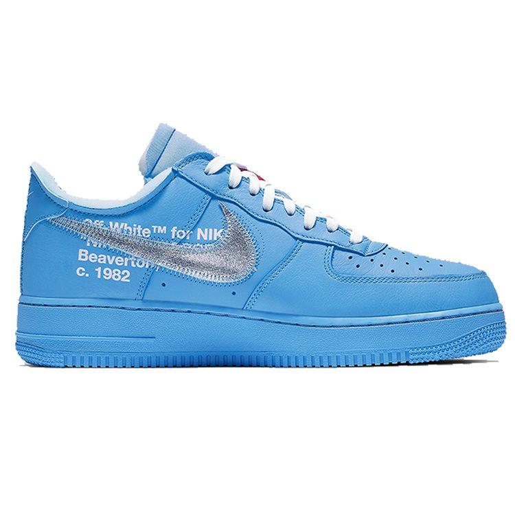 Nike Air Force 1 Low Off White Mca Bleu Université CI1173-400