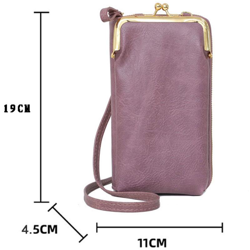 Dámská taška Crossbody taška Light Luxury Mini Small Bag Peněženka na více karet Taška na mobilní telefon