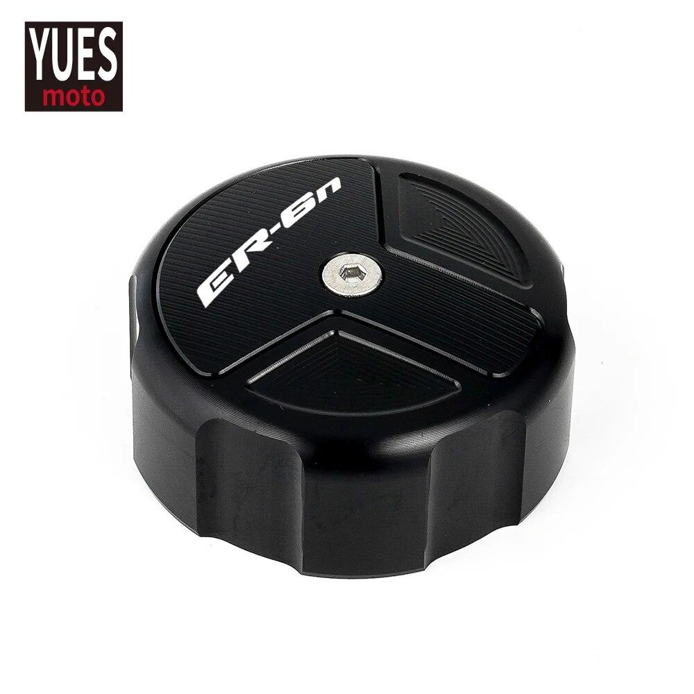 

Мотоаксессуары CNC Крышка бачка главного цилиндра переднего и заднего тормоза для KAWASAKI ER6N ER 6N ER 6F 2009-2016 Rear Black