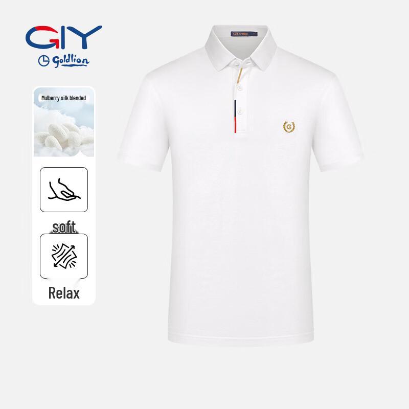 Goldlion GY2026 Men s Summer Lapel Polo Shirt 3XL