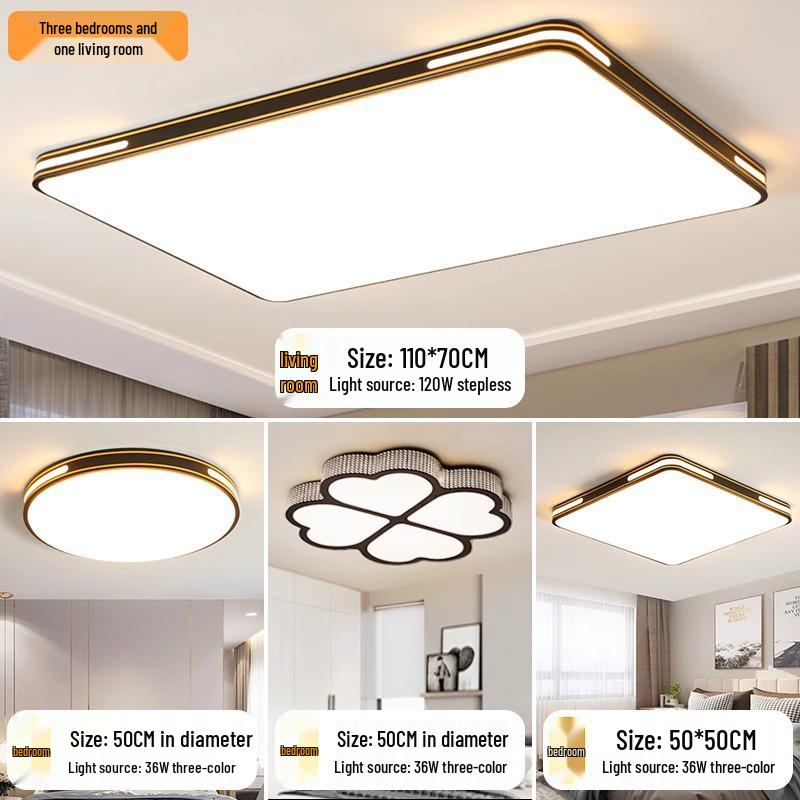 2025 Modern LED Ceiling Light: Super Bright for Living Room, Bedroom, or Restaurant