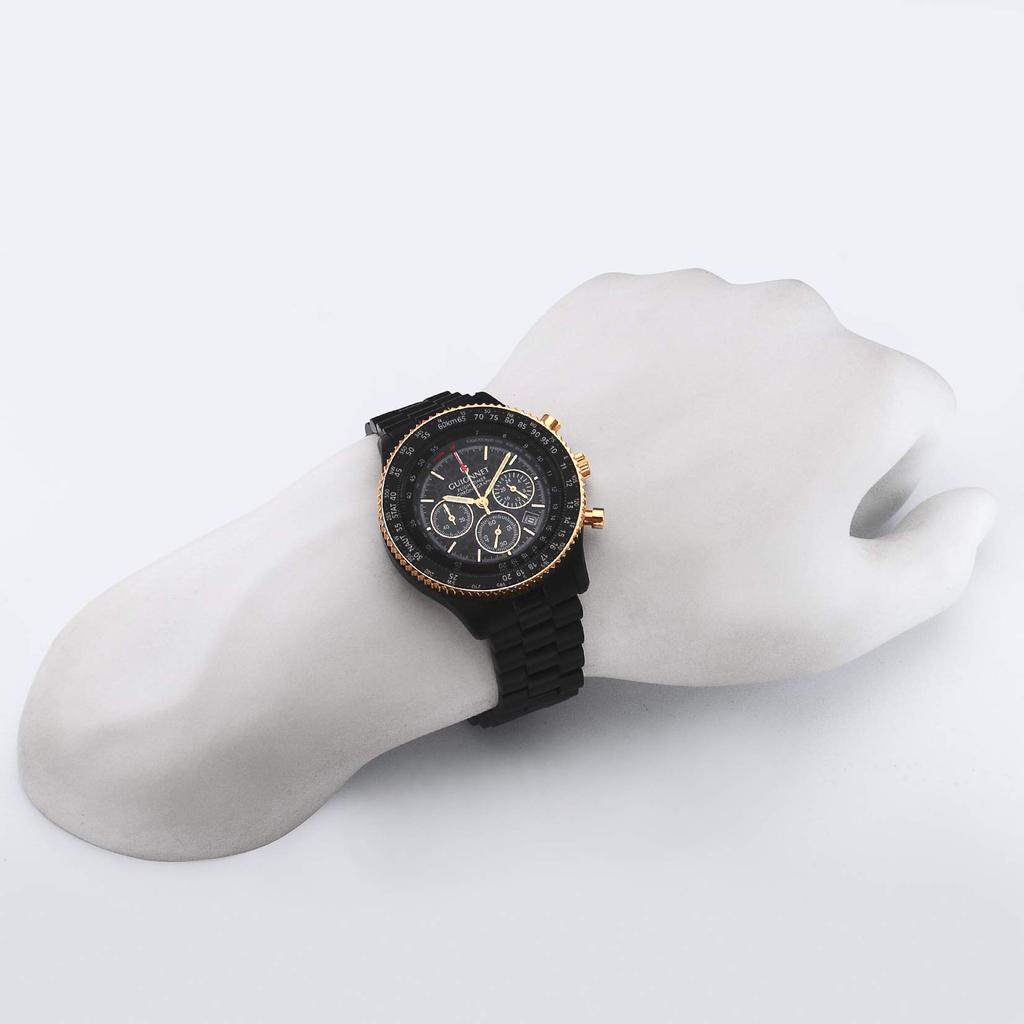 Ghione Watch Flight Timer Pilot Chronograph FT42PLP Day Father's