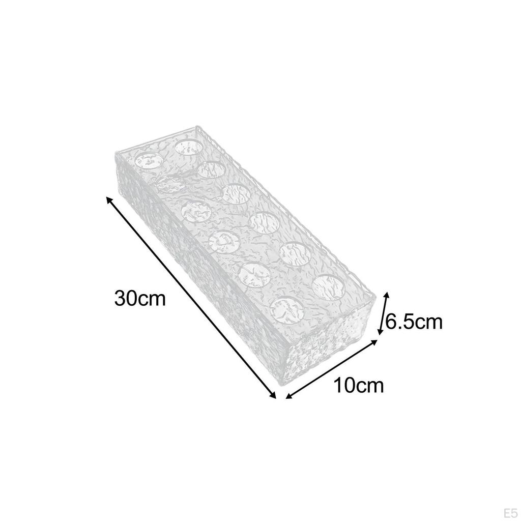 Acrylic Flower Vase Flowers Boxes Water Holder Flute Ornament Bud Propagation Plant